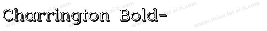 Charrington Bold字体转换